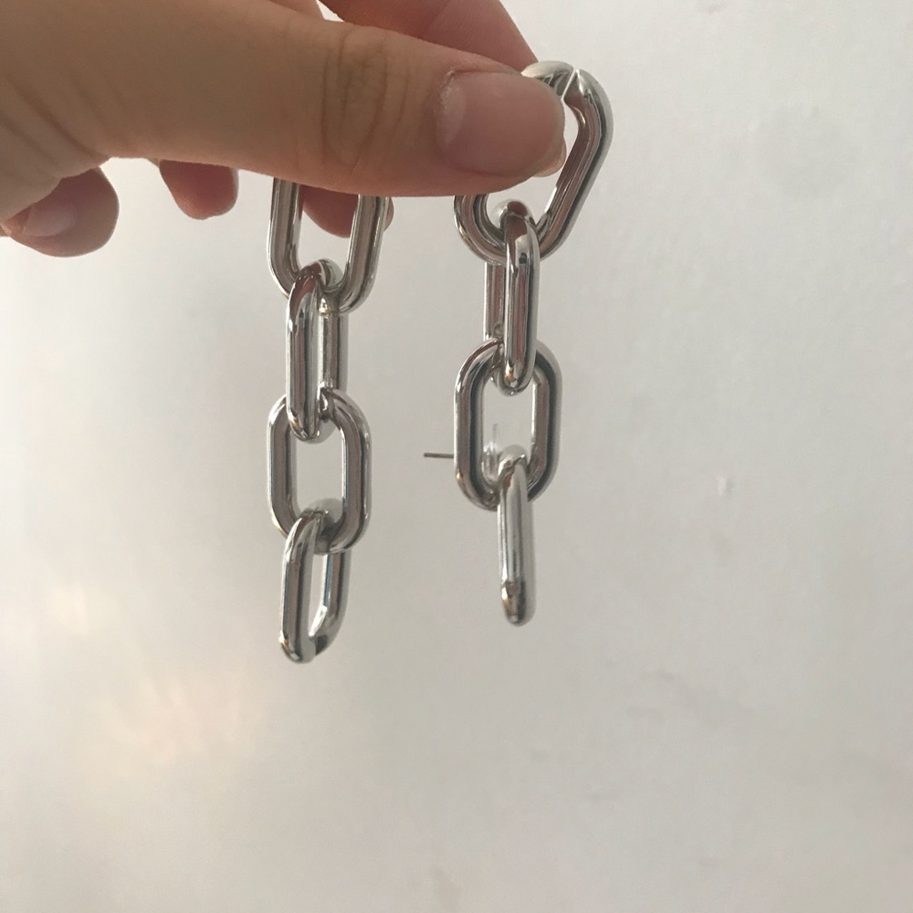 Chain earrings!!!🖤🖤😎😍 - Picture 2 of 3